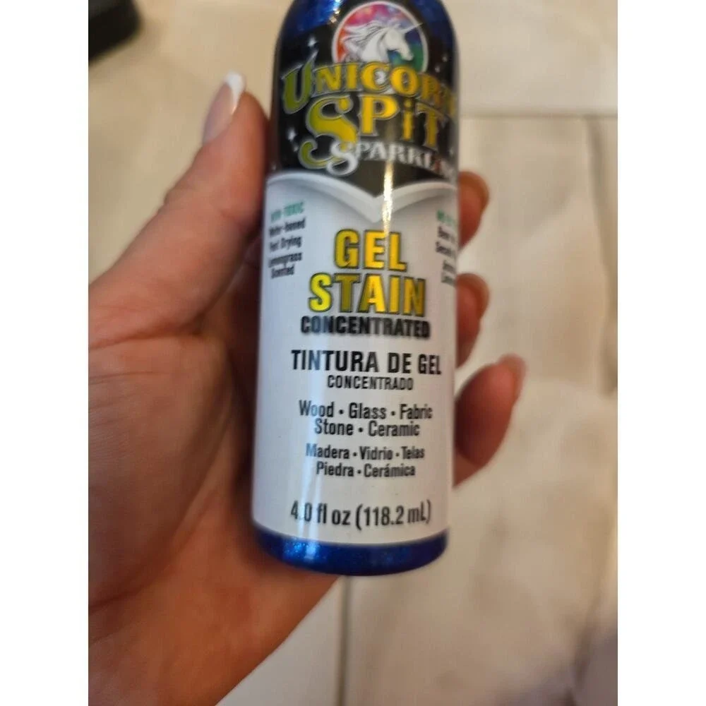 Gel‎ Stain Glaze Sapphire Swift 4.0 FL OZ Bottle Blue 0423010C 19aw10 D4